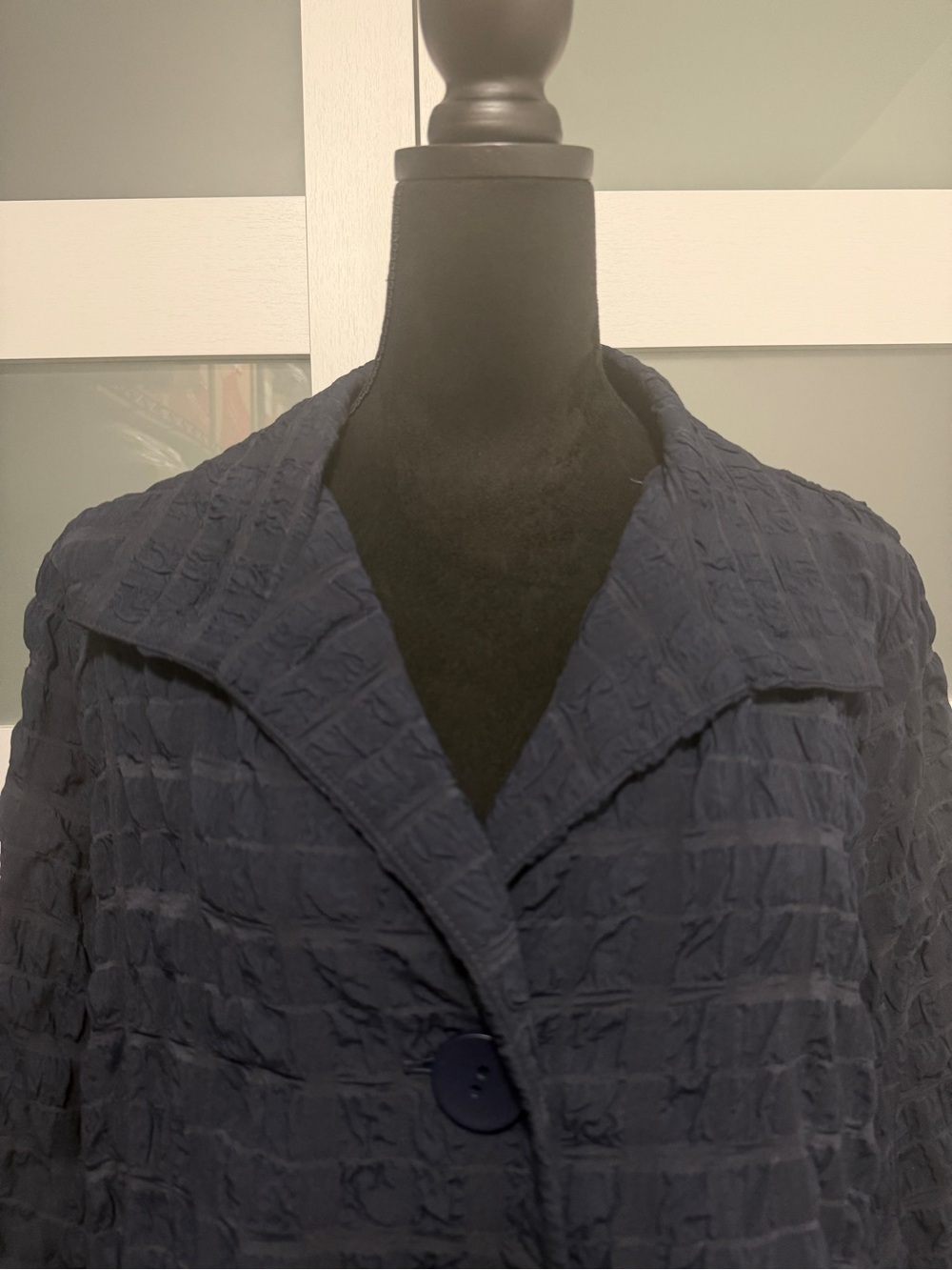 Joseph Ribkoff Textured Jacket Navy - Picture 4 of 11